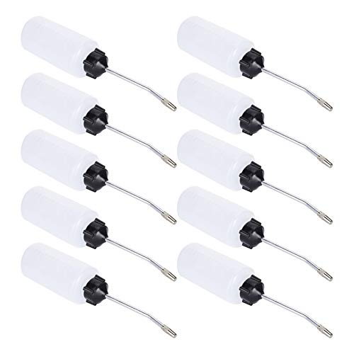 Akozon 10 Pack 120 Ml Kunststoffnähmaschinenöl -Spender mit Düse für Haushaltsgeräte Akozon 10 Pack 120 Ml Kunststoffnähmaschinenöl -Spender mit Düse für Haushaltsgeräte von Akozon