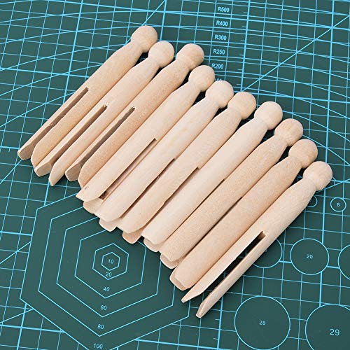 Akozon 10pcs Holzspulen für Stick- und Kreuzstichfädenlagerung und Wickelstäbe, Essentielle Nähzubehör Akozon 10pcs Holzspulen für Stick- und Kreuzstichfädenlagerung und Wickelstäbe, Essentielle Nähzubehör von Akozon