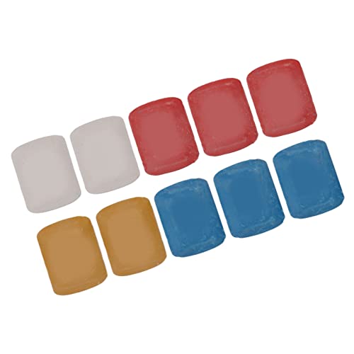 Akozon 10pcs Schneiderung Kreide Set 4 Farben Stoffkreide Zum Nähen, Quilten und DIY von Akozon
