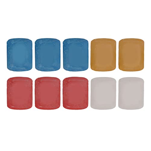 Akozon 10pcs Schneiderung Kreide Set 4 Farben Stoffkreide Zum Nähen, Quilten und DIY von Akozon