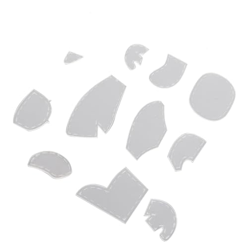 Akozon 11pcs Elefantenvorlagen Lineal Set Acryl Quilting Vorlage Schneiden für DIY -Nähprojekte Entzückende Elefantenmustervorlagen von Akozon