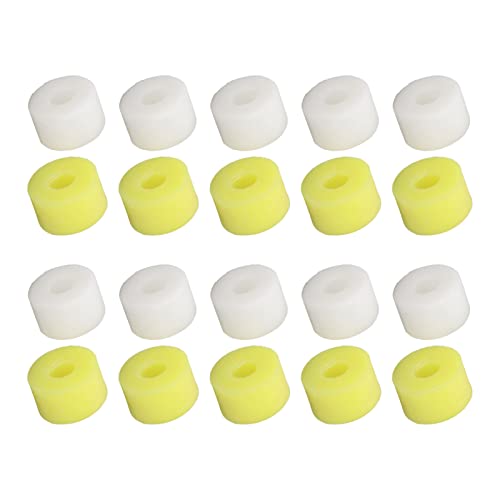 Akozon 20 Stcs Wasserlösliche Gelbe und Weiße Gewindewachs Verhindern Flusen mit Hochwertiger Nähbienenwachs für Nähprojekte Akozon 20 Stcs Wasserlösliche Gelbe und Weiße Gewindewachs Verhindern Flusen mit Hochwertiger Nähbienenwachs für Nähprojekte von Akozon