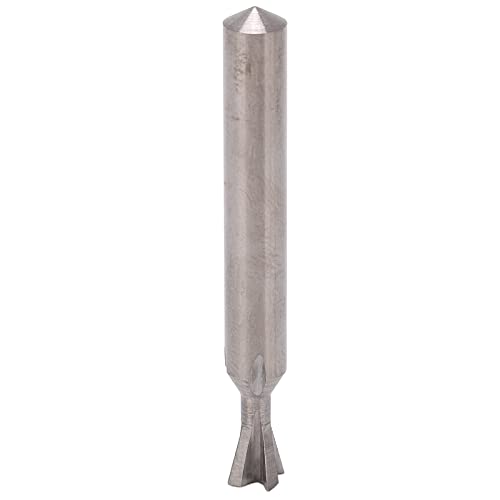 Akozon 6 Mm Sich Verjüngter Ende Mill, Festes Carbid -Taper -Schlitz -Schneidwerkzeug für Präzisionsmahlen und CNC -Bearbeitung (45°) (60°) (65°) (75°) von Akozon
