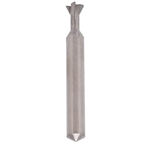 Akozon 6 Mm Sich Verjüngter Ende Mill, Festes Carbid -Taper -Schlitz -Schneidwerkzeug für Präzisionsmahlen und CNC -Bearbeitung (45°) (60°) (65°) von Akozon