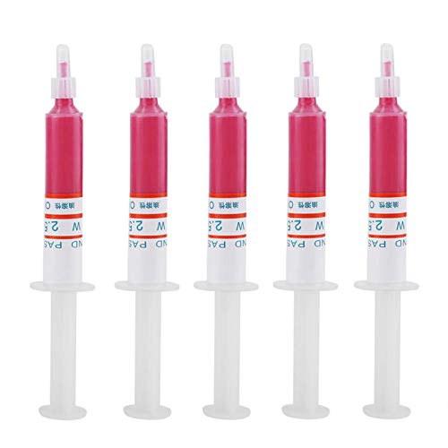 Akozon Diamantschleifpaste 5 Stck/set Diamantschleifen Polieren Paste Läppen Compound Körnung W0.5-W40 320~10000(W2.5# 4000) von Akozon