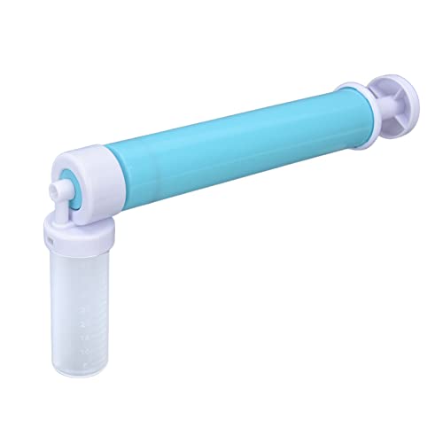 Akozon Manuelle Kuchen-Sprühpistole – Kuchen-Farbpulver-Sprüher Zum Backen und Dekorieren – Kuchen-Sprühwerkzeug für Kreatives Backen – für Zuckerguss und Zuckerkunst (Blue) von Akozon