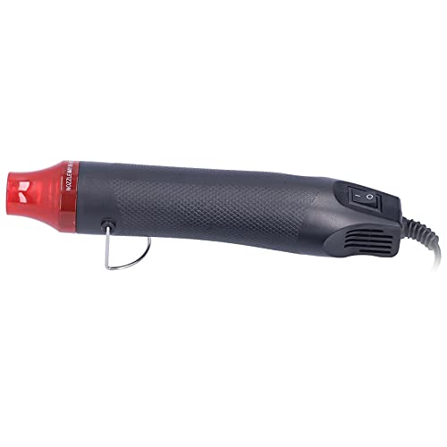 Akozon Mini-Heißluftpistole – Tragbares, Robustes und Effizientes Hand-Heißluftgerät für Heimwerker-Projekte (EU-Stecker 230V) von Akozon