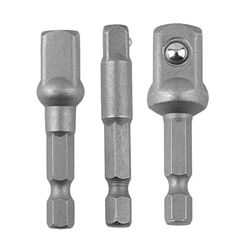 Akozon Socket Adapter Hex Shank Extension Drill Bits Treiber (Wie gezeigt) von Akozon