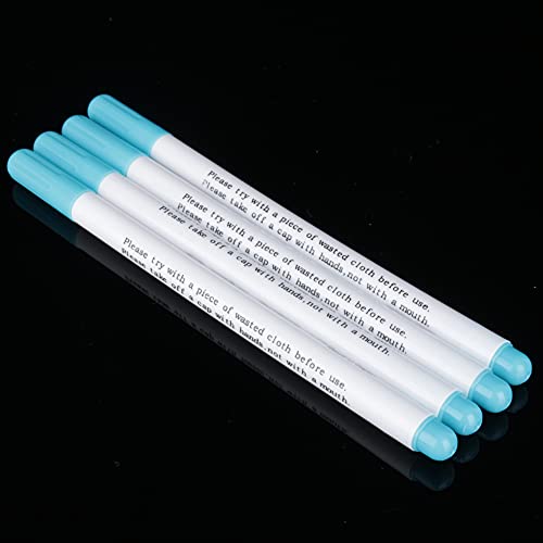 Akozon Stylo effaçable de stylos, 4Pcs Stitch Markers Soluble Cross Water Erasable d'encre effaçables l'eau marqueur Point 4pcs Pour la Couture et Broderie Pens Grommet Ink Fabric Marker Marking Akozon Stylo effaçable de stylos, 4Pcs Stitch Markers Soluble Cross Water Erasable d'encre effaçables l'eau marqueur Point 4pcs Pour la Couture et Broderie Pens Grommet Ink Fabric Marker Marking von Akozon