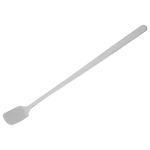 Akozon Vielseitiger Rührlöffel mit Langem Griff aus Edelstahl für Kaffee, Tee, Kerzenwachs (17 cm Langer Löffel mit quadratischem Kopf) von Akozon