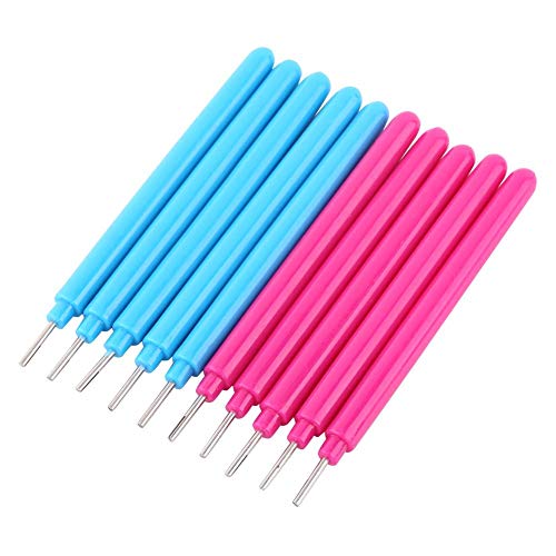 Akozon Wirtschaftliche 10 Stücke Papercarft Kunststoff Schlitz Papier Quilling Werkzeuge DIY Handcraft Curling Pen Neu Akozon Wirtschaftliche 10 Stücke Papercarft Kunststoff Schlitz Papier Quilling Werkzeuge DIY Handcraft Curling Pen Neu von Akozon