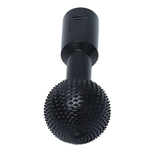 FILE KUPLEISCHE, BURR Kohlenstoffstahl Schleifkugel Kopf Burrs Holzschnitzbohrer für Winkel -Grindconer -14 Mm Typen 100 g Durchmesser 40 Mm 1,57 Zoll) (10 mm) von Akozon