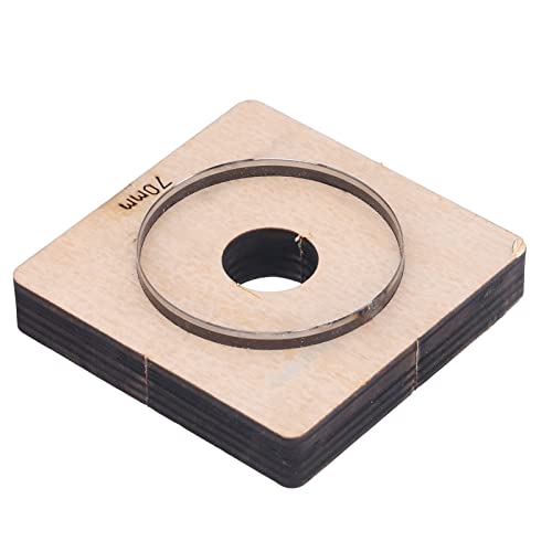 Für Handwerksmanns Ally Round Form Leder Schnittstempelstempelstempel mit Einem Diagramm -Werkzeug Für Papierkautschuk und Mehr Für Handwerksmanns Ally Round Form Leder Schnittstempelstempelstempel mit Einem Diagramm -Werkzeug Für Papierkautschuk und Mehr von Akozon