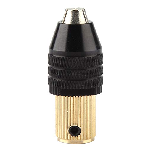 Jto Bohrfutter Mini 5 Mm Innenschaft, Mini-Bohrmaschinenzubehör Mandrin 0,3–3,4 Mm (5 Mm), Selbstspannendes Miniaturfutter (Blende 2,35 mm) von Akozon