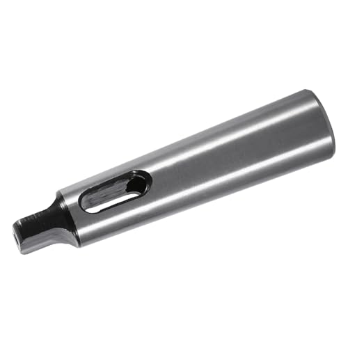 Morse Taper Bohrer, Ein S-Stahl, der 1pc MT1-4 auf MT2-5 Reduktionsadapter-Chuckshülse für Drehfräsen reduziert. (2-3) von Akozon