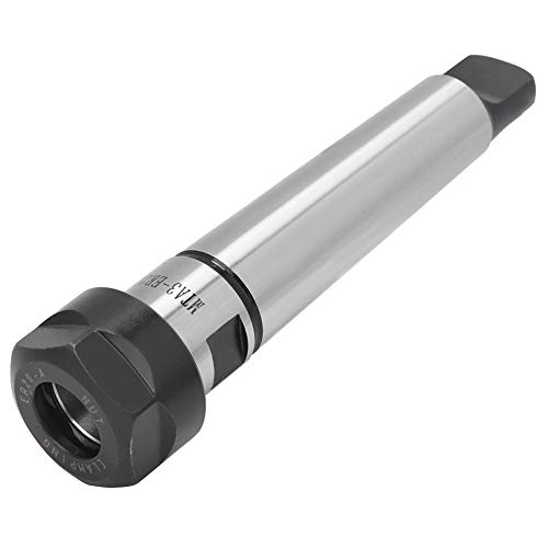 Morsekegel-Spannzangenhalter, MTA3 Morsekegel-Spannzangenhalter Kohlenstoffstahl CNC-Fräsdrehmaschine Teile M12 (M12MTA3-ER20) von Akozon