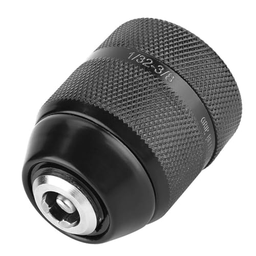 ❥❥Premium-Schnellspannbohrfutter aus Metall, 3/8-Zoll-Gewinde, 0,8 Mm–10 Mm, Langlebig für Hand- und Elektrobohrmaschinen, Hohe Strukturelle Festigkeit – Hervorragend für ❥❥Premium-Schnellspannbohrfutter aus Metall, 3/8-Zoll-Gewinde, 0,8 Mm–10 Mm, Langlebig für Hand- und Elektrobohrmaschinen, Hohe Strukturelle Festigkeit – Hervorragend für von Akozon
