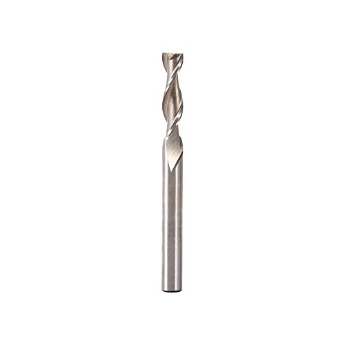 Schaftfräser Fräser, 1Pc 2 Flöte HSS & Aluminium Schaftfräser CNC-Bit verlängert 6mm extra von Akozon