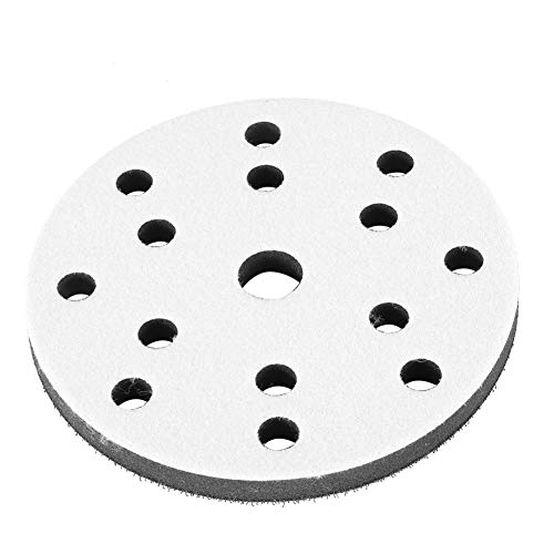 Schleifkissen, Diameter Soft Buffer Sponge Interface Kissenkissen für Schleifkissen 150mm(15 Holes) von Akozon