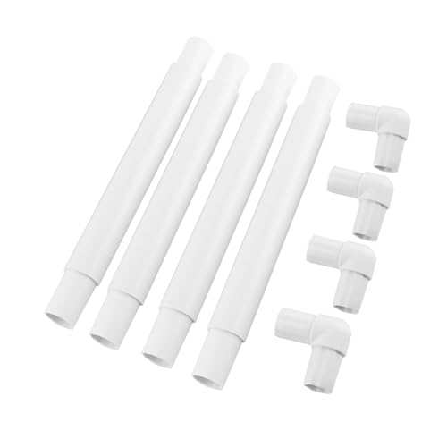 Verstellbare Kunststoff-Stickerei-Rahmen, Kreuz Stich-Stepp-Nadelspitzen Q-Schnapp Schüsse für Kreuz Stich-DIY-Werkzeug (20,3x20,3 cm) Kunststoff-Clip-Rahmen-Stickerei (27,9 * 27,9 cm) von Akozon