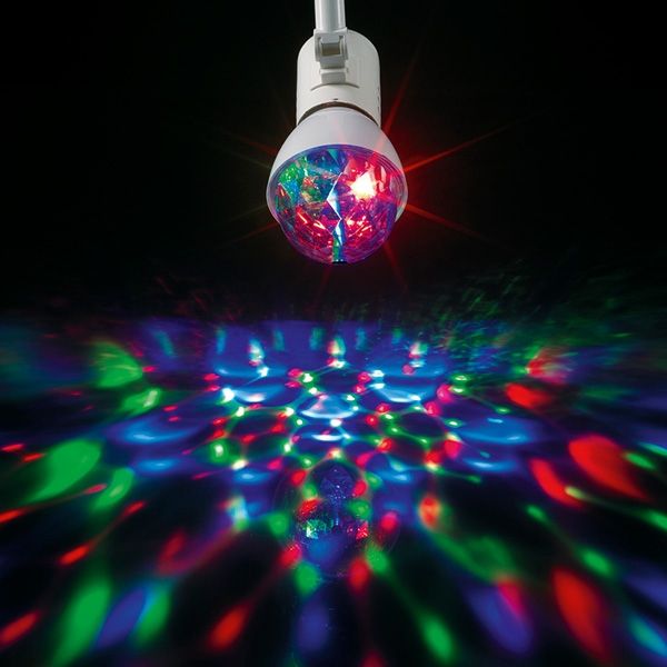 LED Disco Glühbirne, 360° Rotation von Aktiv Handelsgesellschaft mbH