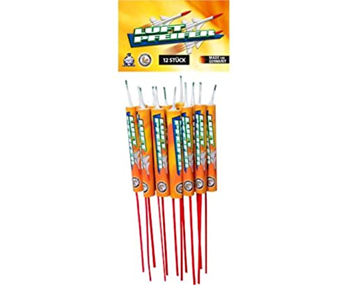 Aktiv 96 Stück Luftpfeifer/Luftheuler 12er-Set, Kat F 1 Feuerwerk Silvester von Aktiv