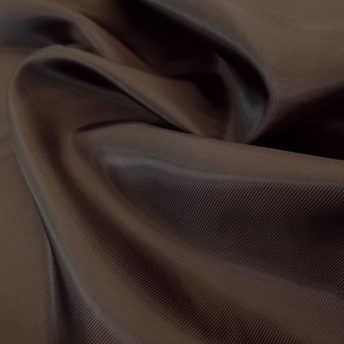 Nalu - Öko-Tex® Rhadamé – Futterstoff/Viskose-Futter – per Meter (Dunkelbraun) von Aktivstoffe