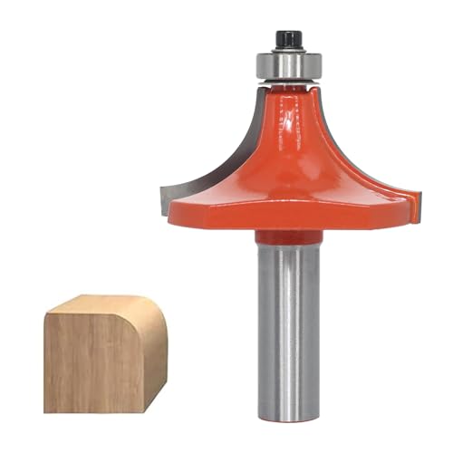 AKYLIN Abrundfräser 12mm Schaft, R19, 2 Fluten Hartmetallspitze, Fräser für Oberfräse mit Kugellagerfür Holzbearbeitung, Kantenfräser, Router Bit AKYLIN Abrundfräser 12mm Schaft, R19, 2 Fluten Hartmetallspitze, Fräser für Oberfräse mit Kugellagerfür Holzbearbeitung, Kantenfräser, Router Bit von Akylin