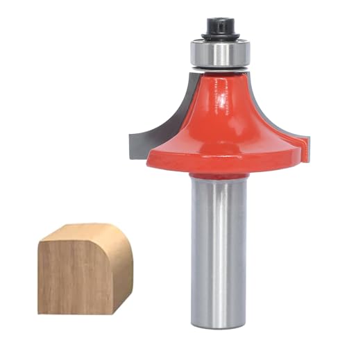 AKYLIN Abrundfräser 12mm Schaft, R12.7, Fräser für Oberfräse mit Kugellager Wolframcarbid Rundschnitt, Router Bit AKYLIN Abrundfräser 12mm Schaft, R12.7, Fräser für Oberfräse mit Kugellager Wolframcarbid Rundschnitt, Router Bit von Akylin