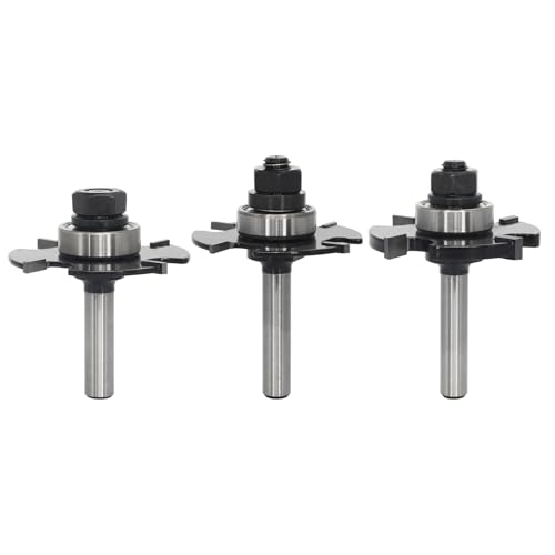 AKYLIN Scheibennutfräser 8mm Schaft 3 Stück,Biscuit Holzfräser mit Lager,Scheibennutfräser Für Oberfräse,Falzfräser,Scheiben Schnitthöhe 2.5mm/3mm/6mm AKYLIN Scheibennutfräser 8mm Schaft 3 Stück,Biscuit Holzfräser mit Lager,Scheibennutfräser Für Oberfräse,Falzfräser,Scheiben Schnitthöhe 2.5mm/3mm/6mm von Akylin