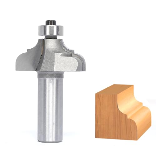 Akylin Ogee Classic Router-Bit-Set, 1/2-Zoll-Schaft, 7/8 Zoll Ogee Kantenschneider für Holzprofilierung, Routing, Formen Akylin Ogee Classic Router-Bit-Set, 1/2-Zoll-Schaft, 7/8 Zoll Ogee Kantenschneider für Holzprofilierung, Routing, Formen von Akylin