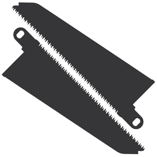Säbelsägeblätter, Karbonstahl, kompatibel mit Black & Decker Piranha Scorpion Sägen – schneidet Holz, Kunststoff und Spanplatten, 2 Stück von AlGuirnex