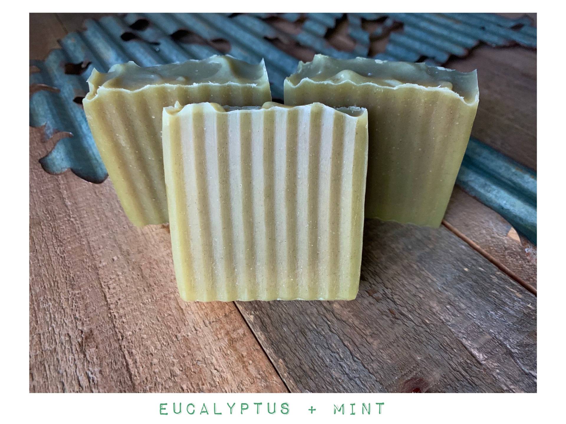 Bio Eukalyptus + Minze Seife Bio Eukalyptus + Minze Seife von AlabamaMudSoapCo