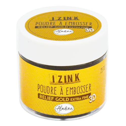 Aladine 10204 Embosserpuder, 25 ml, Gold Aladine 10204 Embosserpuder, 25 ml, Gold von Aladine