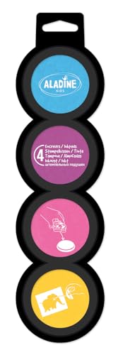 Aladine 3085178 Stempelkissen, Minos Pop, Bunte Farbkissen für Stempel und Schablonen, DIY, Bastelzubehör für Kinder ab 3 Jahren Aladine 3085178 Stempelkissen, Minos Pop, Bunte Farbkissen für Stempel und Schablonen, DIY, Bastelzubehör für Kinder ab 3 Jahren von Aladine