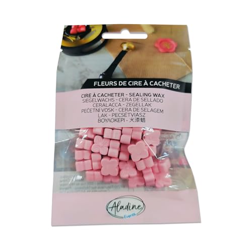 Aladine - 60 Wachsperlen zum Übermalen – Hellrosa – zum Erstellen von Wachssiegeln – Wachsblumen – für Hochzeit, Geburt, Briefe, Post, Menüs & Geschenke – 72630 Aladine - 60 Wachsperlen zum Übermalen – Hellrosa – zum Erstellen von Wachssiegeln – Wachsblumen – für Hochzeit, Geburt, Briefe, Post, Menüs & Geschenke – 72630 von Aladine