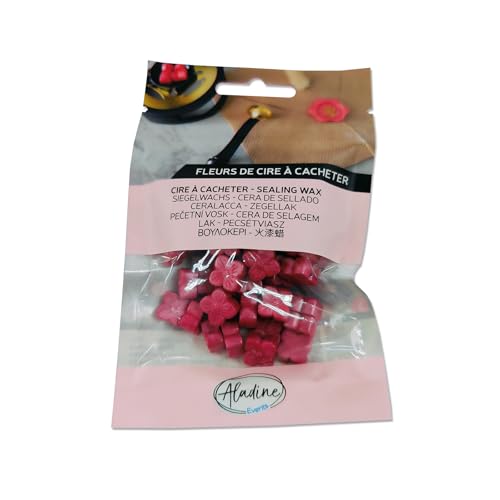 Aladine - 60 Wachsperlen zum Übermalen – Himbeerrosa, Perlmutt – zum Erstellen von Wachssiegeln – Wachsblumen – für Hochzeit, Geburt, Briefe, Post, Menüs & Geschenke – 72625 Aladine - 60 Wachsperlen zum Übermalen – Himbeerrosa, Perlmutt – zum Erstellen von Wachssiegeln – Wachsblumen – für Hochzeit, Geburt, Briefe, Post, Menüs & Geschenke – 72625 von Aladine
