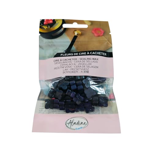 Aladine - 72643 Wachsperlen zum Überziehen, Saphirblau, Perlmutt, zum Erstellen von Wachssiegeln, Wachsblüten, für Hochzeit, Geburt, Briefe, Post, Menüs & Geschenke, 60 Stück Aladine - 72643 Wachsperlen zum Überziehen, Saphirblau, Perlmutt, zum Erstellen von Wachssiegeln, Wachsblüten, für Hochzeit, Geburt, Briefe, Post, Menüs & Geschenke, 60 Stück von Aladine