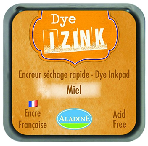 Aladine Izink Dye 19253 Stempelkissen, Honigbeige von Aladine