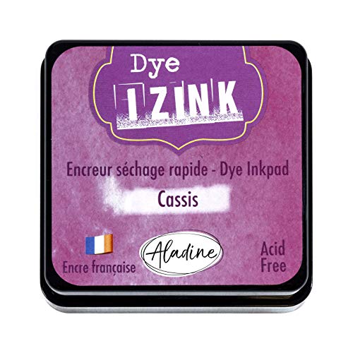 Aladine Izink Dye 19258 Stempelkissen, Cassis von Aladine