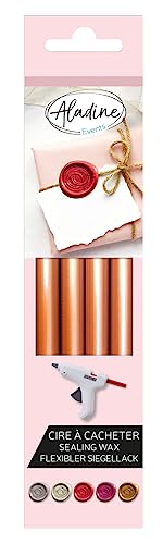 Aladine - Packung mit 4 flexiblen Wachsstiften – Kupfer Aladine - Packung mit 4 flexiblen Wachsstiften – Kupfer von Aladine