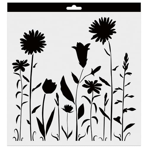 Aladine - Schablone, ländlich, 30 x 30 cm – Schablone für Dekoration aller Oberflächen – Schablone für Filzstifte, Malerei, Airbrush – Zeichnung Dekoration – 81225 Aladine - Schablone, ländlich, 30 x 30 cm – Schablone für Dekoration aller Oberflächen – Schablone für Filzstifte, Malerei, Airbrush – Zeichnung Dekoration – 81225 von Aladine