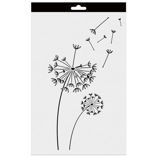 Aladine - Schablone Löwenzahn 20 x 30 cm – Schablone für Dekoration aller Oberflächen – Schablone Filzstifte, Farbe, Airbrush – Zeichnung Löwenzahn – 81232 Aladine - Schablone Löwenzahn 20 x 30 cm – Schablone für Dekoration aller Oberflächen – Schablone Filzstifte, Farbe, Airbrush – Zeichnung Löwenzahn – 81232 von Aladine