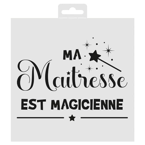 Aladine - Schablone für die Magierin, 19 x 19 cm – Schablone für die Dekoration aller Oberflächen – Schablone für Filzstifte, Farbe, Airbrush – Hommage an die Magierin – 81238 Aladine - Schablone für die Magierin, 19 x 19 cm – Schablone für die Dekoration aller Oberflächen – Schablone für Filzstifte, Farbe, Airbrush – Hommage an die Magierin – 81238 von Aladine