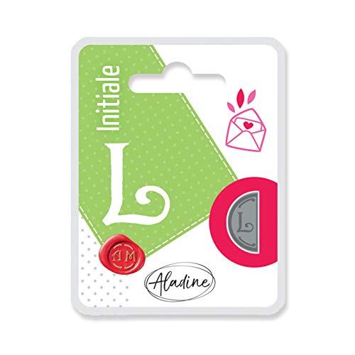 Aladine Siegel Stempel Doppelseitig 1,8x1cm halbkreis Hochzeit Buchstabe"L" Aladine Siegel Stempel Doppelseitig 1,8x1cm halbkreis Hochzeit Buchstabe"L" von Aladine