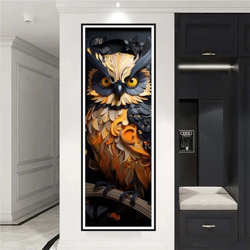 Alaoan Eule Diamond Painting Erwachsene Tier Diamond Painting Kinder, Volle Diamant Painting Bilder Set DIY Arts Craft 5D Diamant Kunst Malerei als Geschenk und Home Wand Dekor 60x180cm L-566 Alaoan Eule Diamond Painting Erwachsene Tier Diamond Painting Kinder, Volle Diamant Painting Bilder Set DIY Arts Craft 5D Diamant Kunst Malerei als Geschenk und Home Wand Dekor 60x180cm L-566 von Alaoan