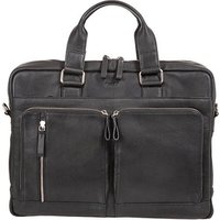 Alassio Aktentasche CAMPO Leder schwarz 47032 von Alassio