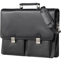 Alassio Aktentasche VENETO Leder schwarz 47117 von Alassio