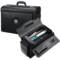 Alassio Pilotenkoffer VERONA Leder schwarz 49,0 x 24,0 x 35,0 cm Alassio Pilotenkoffer VERONA Leder schwarz 49,0 x 24,0 x 35,0 cm von Alassio