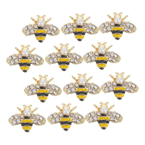 Alasum 12Pcs Bienennagelkunstzubehör Nagel Charms Nagelkunstaufkleber Biene DIY-Anhänger nagel dekoration nägel zubehör winzige Nagelanhänger Nagelschmuck Dekoration Zinklegierung Alasum 12Pcs Bienennagelkunstzubehör Nagel Charms Nagelkunstaufkleber Biene DIY-Anhänger nagel dekoration nägel zubehör winzige Nagelanhänger Nagelschmuck Dekoration Zinklegierung von Alasum